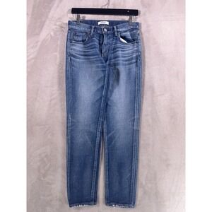 Moussy Vintage Howa Jeans Womens 30x26 Straight Leg High Rise Slim Denim